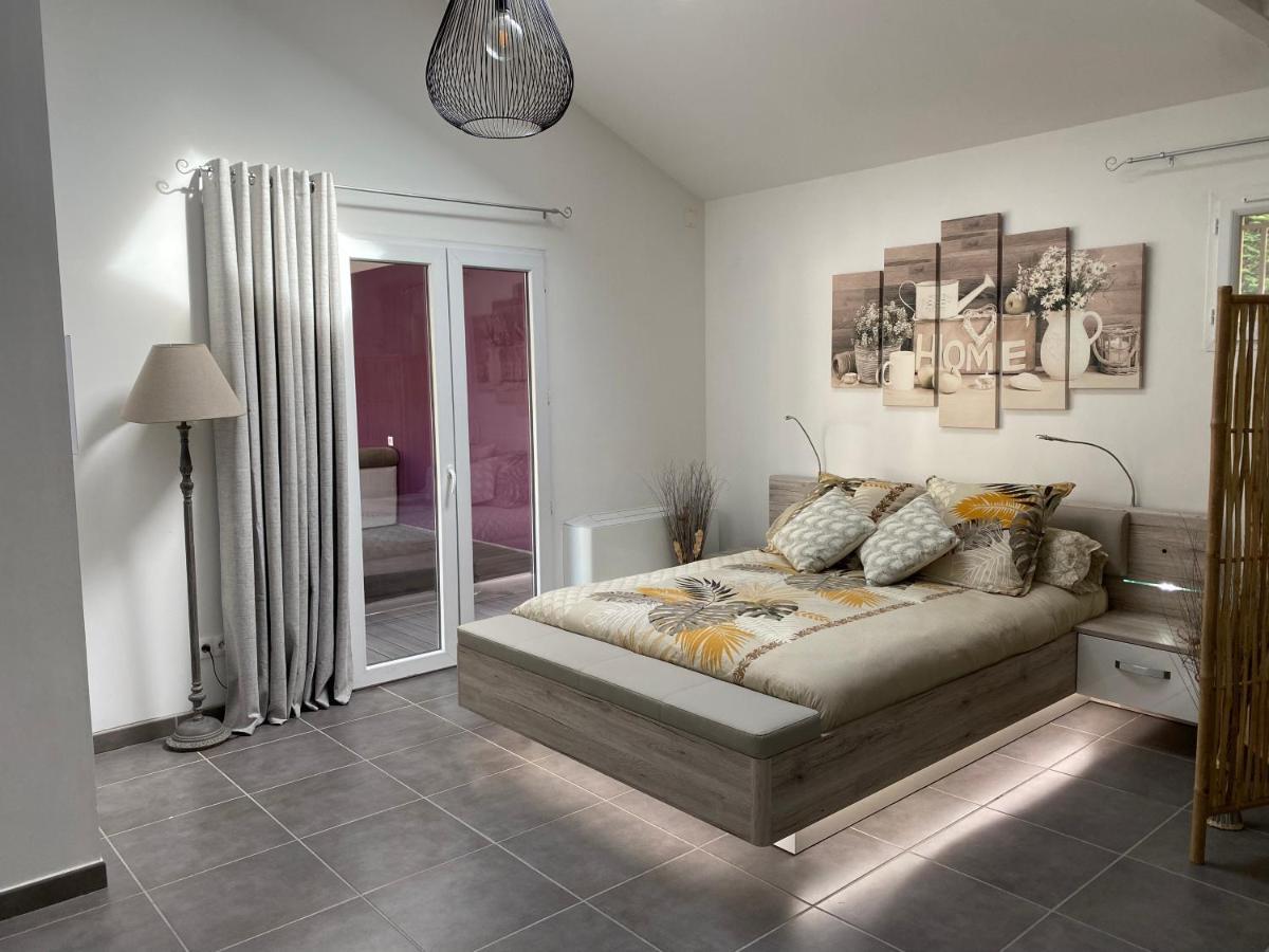 Bed and Breakfast Le Spa De L Albizia Cessieu Экстерьер фото